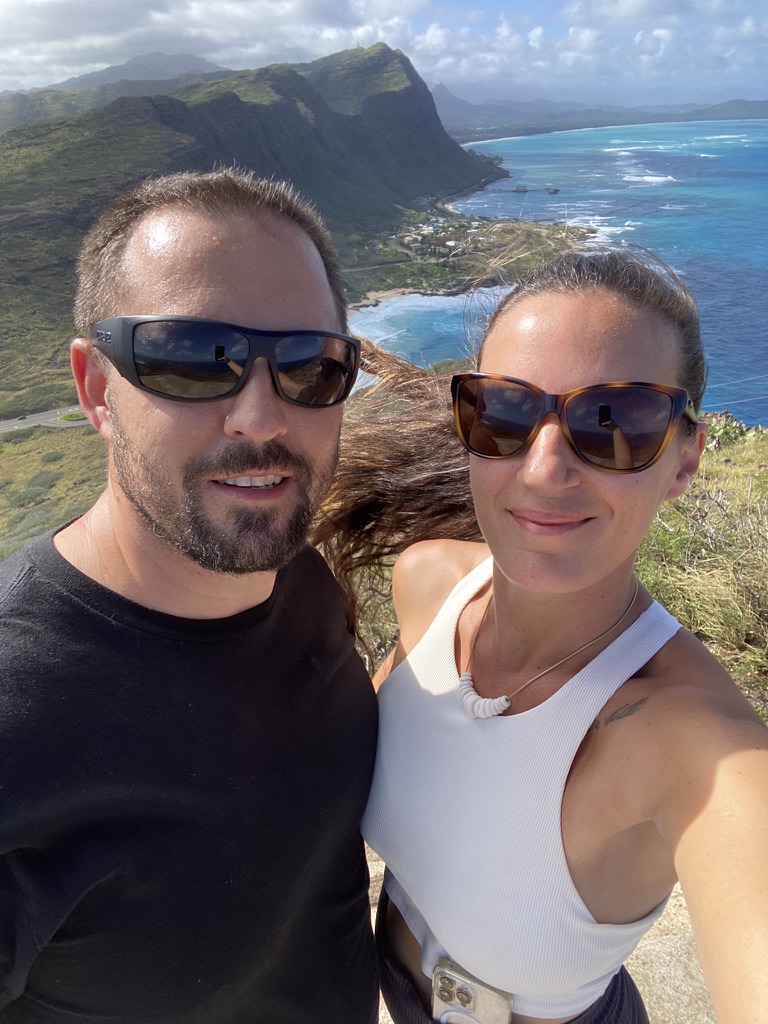 Jon and Elena Ringeisen, co-founders of Tideline Sites